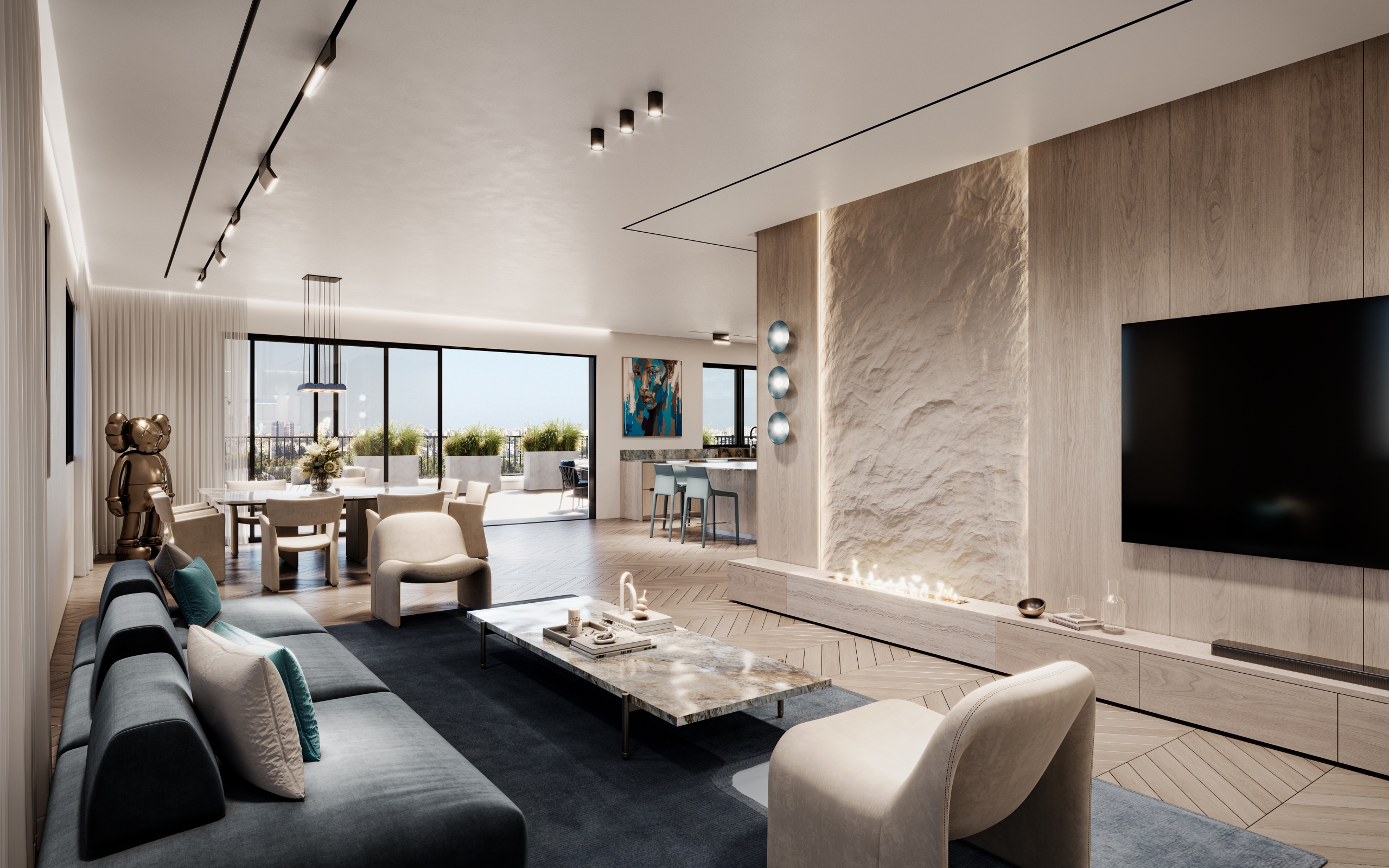 פנטהאוז – הדמיית פנים